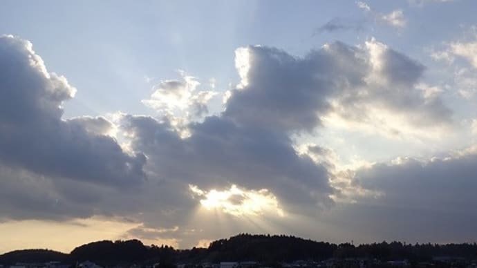 夕方に空色号で