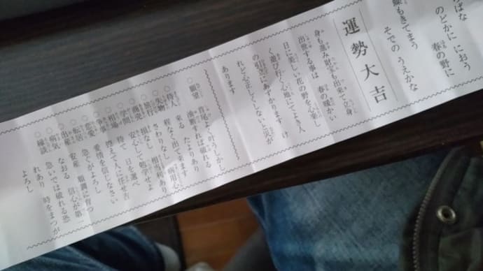 大吉~♪ ヾ(o´∀`o)ノワァーィ♪