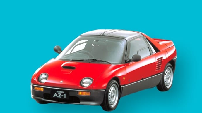 ★AUTOZAM AZ-1をモチーフにした4ポッチcarを作りました〜＼(^o^)／！の巻