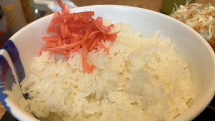 定食ライス特盛