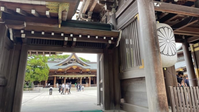 寒川神社に行ってきました(だいぶ前)