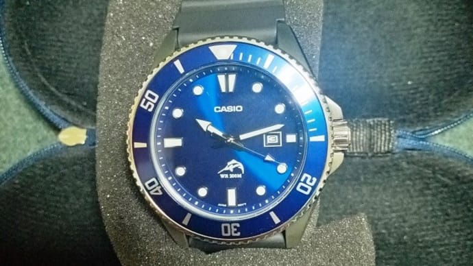 CASIO MDV-106B-2AV(カジキダイバー)を購入しました