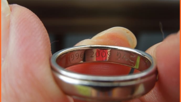 お帰り、りんごちゃんの指輪💍