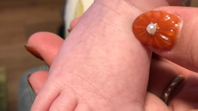 足の指が長いかも…特に小指。