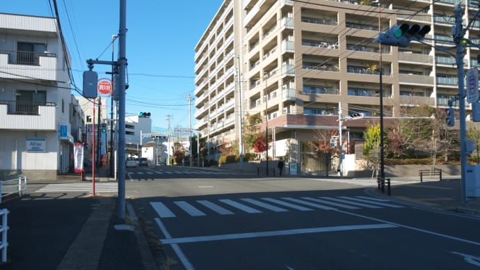 12月の北本町:北本町一丁目地区の住宅街を通り抜けてイオンモール船橋前へ PART1