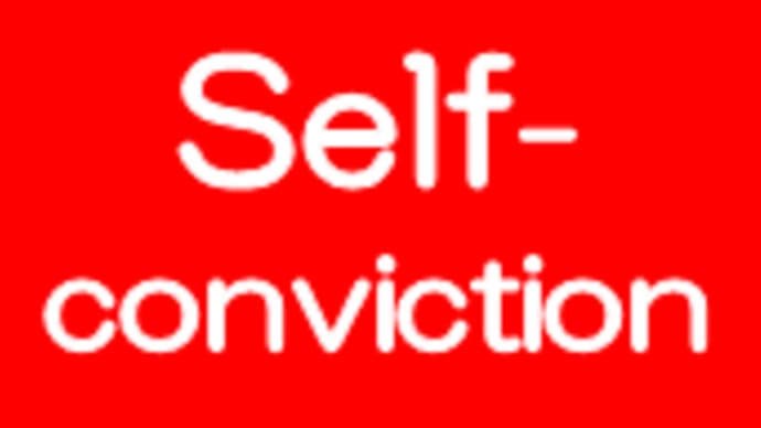 Self-conviction