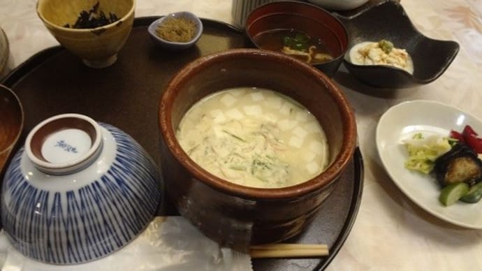 金曜日のご褒美ランチは「やげん堀」で冷やし胡麻汁