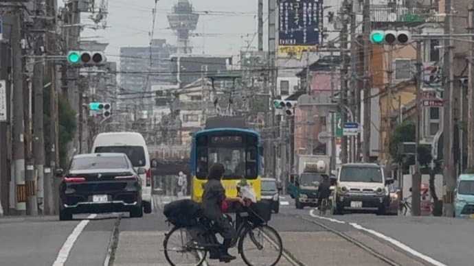 路面電車　ショート動画(o^^o)
