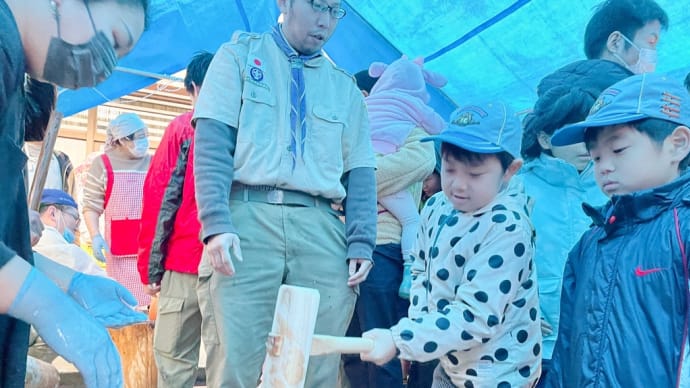 金沢第1団のスカウト報恩講にお邪魔しました