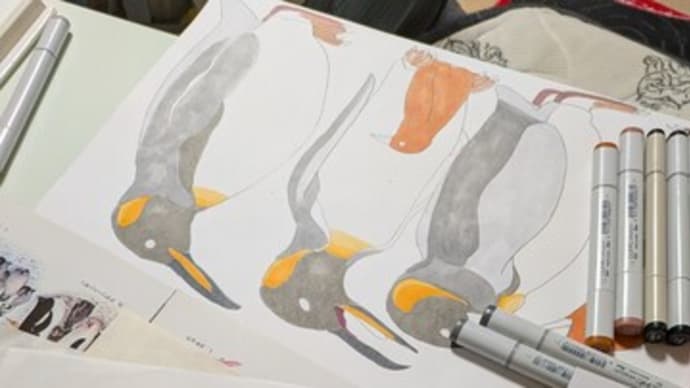 しんか展応募作品制作中