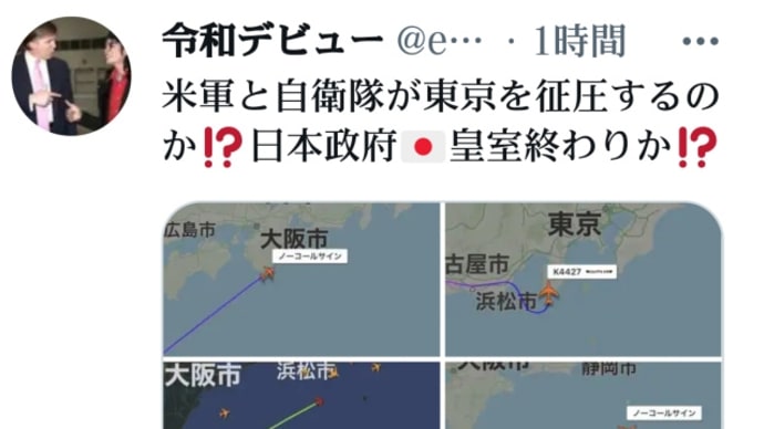 トランプ米軍と自衛隊が東京を征圧するのか!?日本政府、皇室の終わりか【横田基地】いま日本で一番忙しい場所!偽天皇家の正体は【明治維新】で入れ変わった【人身売買・人食い】レプティリアン!ホワイトハットが