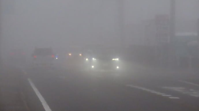 霧の朝　2024/03/24