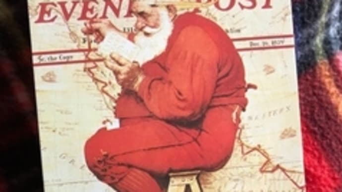 ノーマン・ロックウェルのクリスマスポストカード