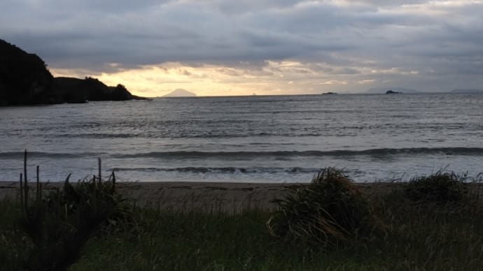 4月30日おはようございます。今日の海です。