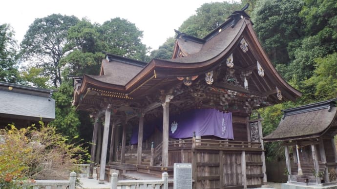 丹波市の高座神社を参拝しました。