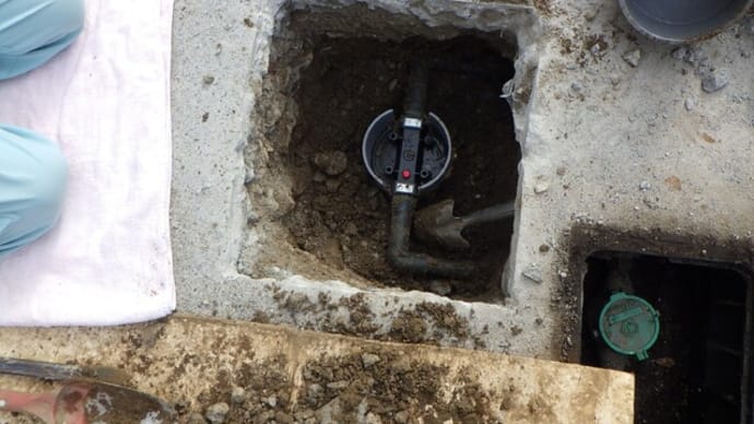 埋設した活水器で漏水していた話・・・千葉市