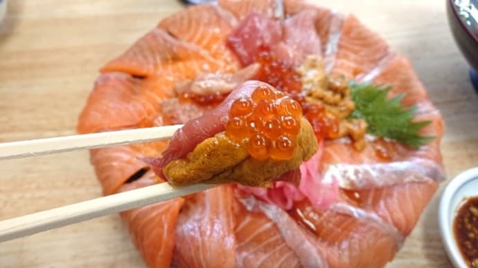 4月5日(火) 在宅勤務・ランチはサンライズ丼