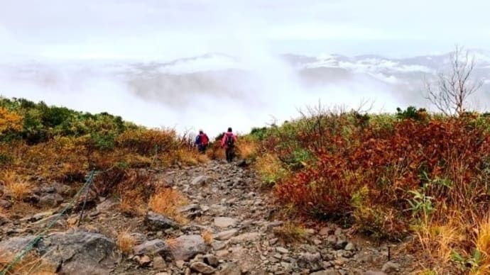 森吉山尾根 登山道(秋田県)
