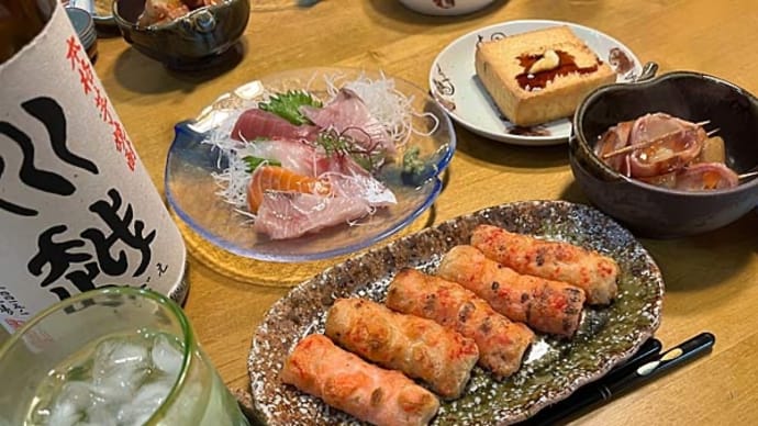 ちくわの紅生姜揚げ 最高!