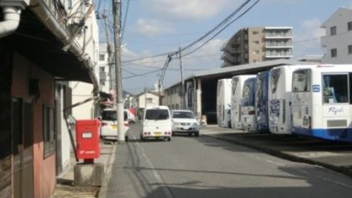 県道・原尾島－番町線　（西大寺鉄道廃線跡を歩く）