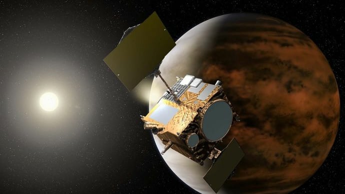 宇宙航空研究開発機構の金星探査機「あかつき」が、がんばって金星を観測〜の巻