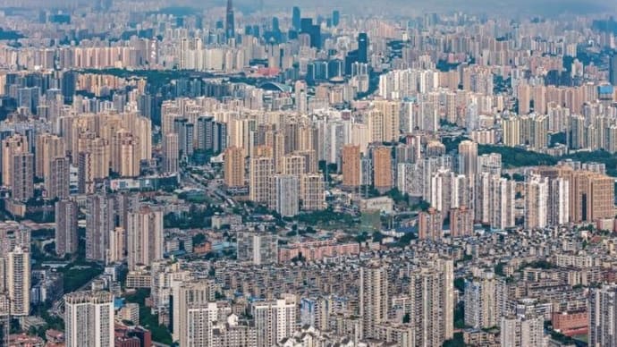 中国の不動産投資減少が拡大中