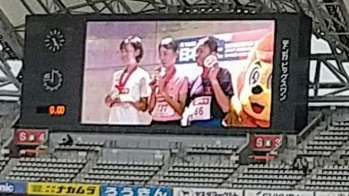 陸上日本選手権最終日