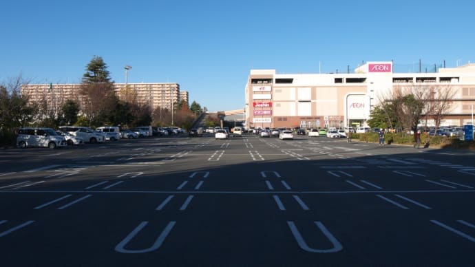 12月の北本町:イオンモール船橋敷地内を通り抜けて東武野田線新船橋駅前へ PART1