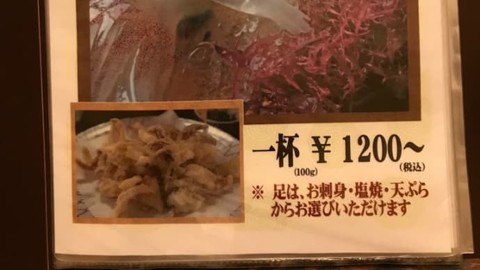 新鮮ないか食べたい。佐藤宣義です。