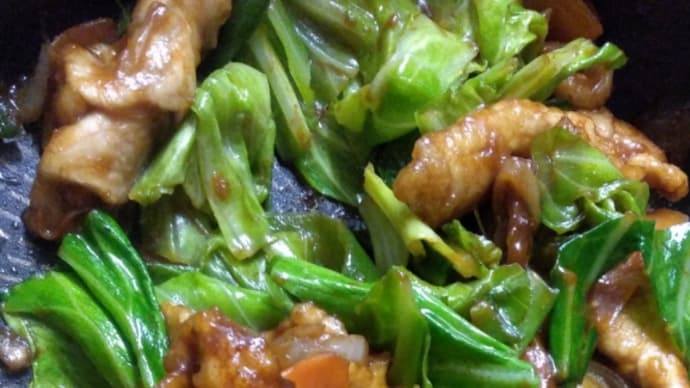回鍋肉風