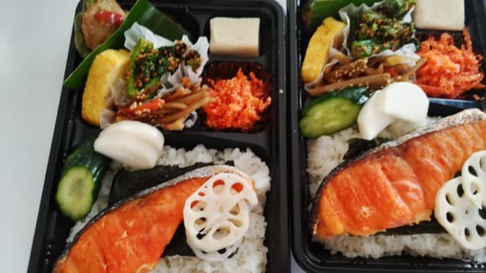 家にいるより疲れた一日・お弁当