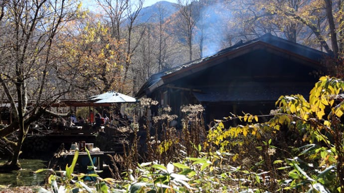 上高地散策 (明神池 嘉門次小屋) 33