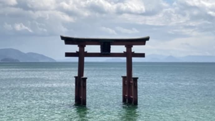 カブ散歩 ビワイチ① 湖西〜海津大崎