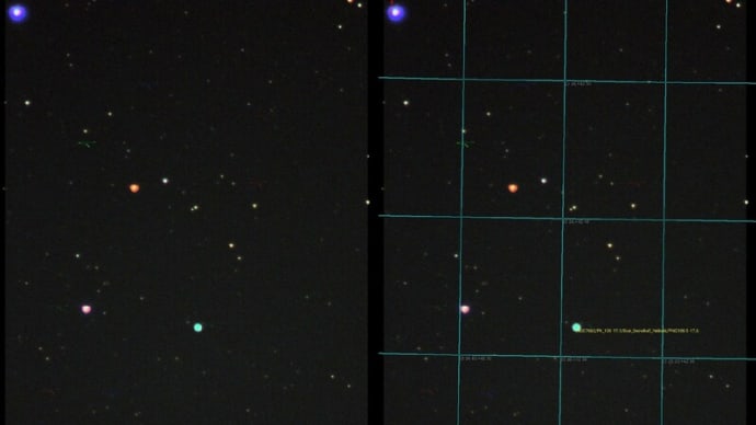 トラベルスコープ70とMars-C Ⅱを用いた直焦点撮影(2)