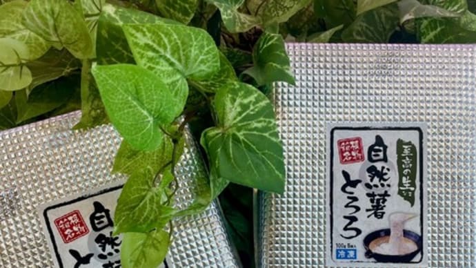 自然薯本来の粘りと味を感じる、自然薯生とろろ!お塩やワサビ醤油でどうぞ!