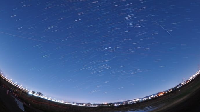ふたご座流星群を地元で観察