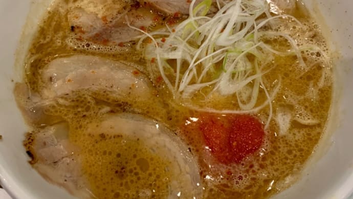 福岡 ラーメン滑走路🍜ラーメン海鳴 福岡空港店「店舗限定ラーメン辛子明太子。」