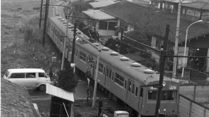 下河原線最後の日に走ったのは101系トプナン・ユニットだったのか?