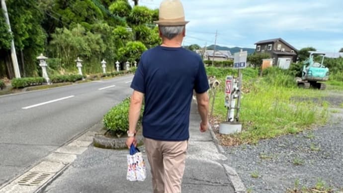 アナグマ?に遭遇