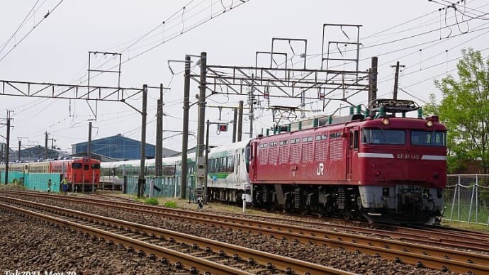 AT出場E257系OM-52編成