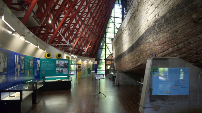 5月の夢の島公園:夢の島公園敷地内に建っている東京都立第五福竜丸展示館 PART2