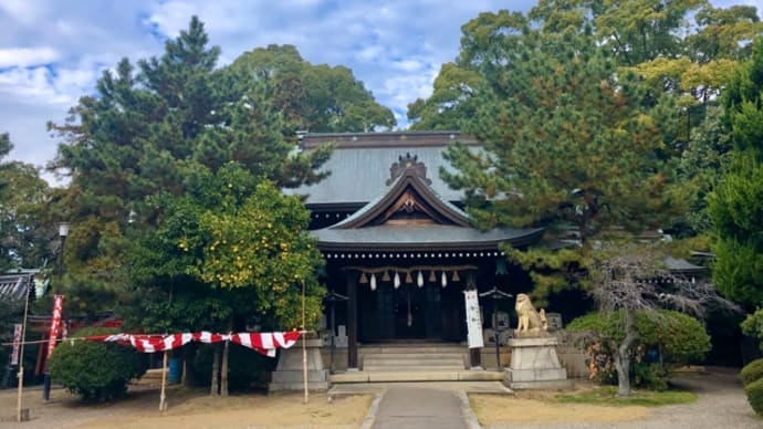姫路神社と白川神社。