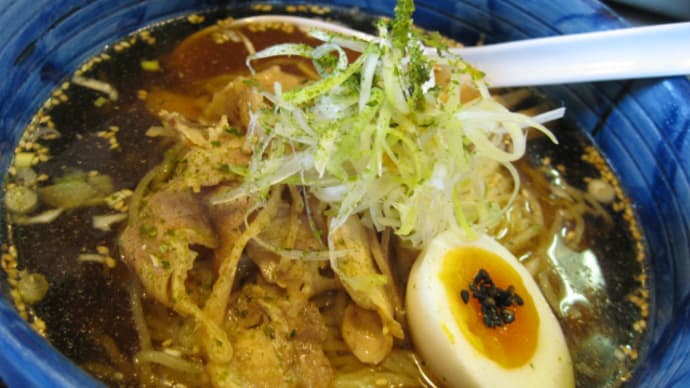 長井市　冷やしラーメン調査　めん蔵の冷やしラーメン