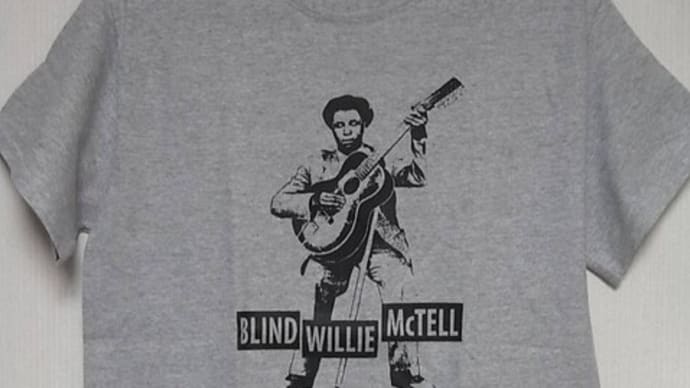ブルースTシャツ:BLIND WILLIE McTELL