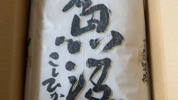 初めてのふるさと納税 返礼品は魚沼産コシヒカリ