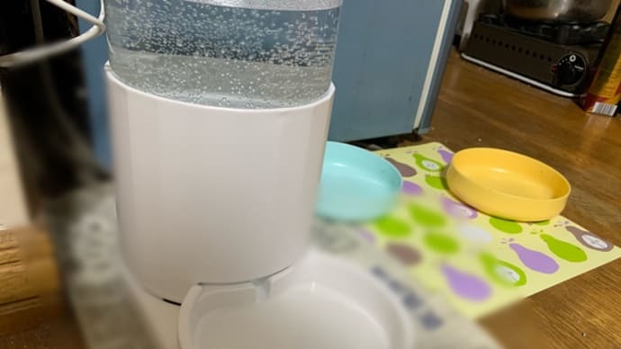 新しい給水器です。