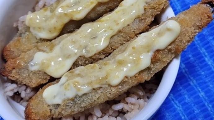 【08/06晩御飯】子持ちシシャモフライ、結局これでささっと済ませたんだね:P