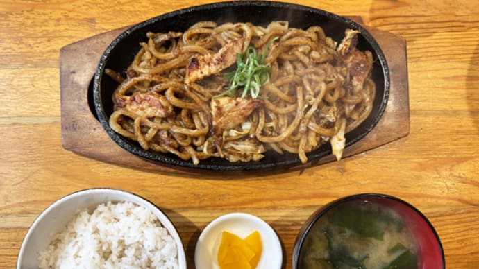 備後焼きそば本舗 やまもと商店@福山市「ぶちうま定食」