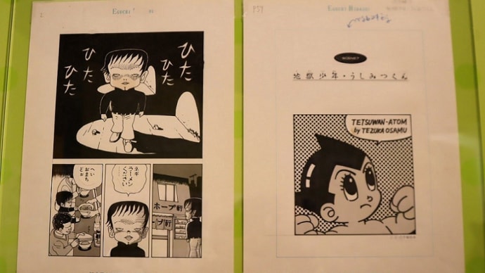 呪いのラッコ、再び!。世田谷文学館で『江口寿史展 ノット・コンプリーテッド』を観ました。