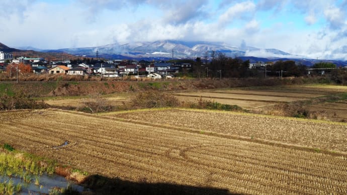 きょうの安達太良（山は雪・・・）